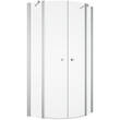 Душова кабіна SanSwiss Solino SOR5510005007 100х100 см профіль хром/прозоре скло, фото 1