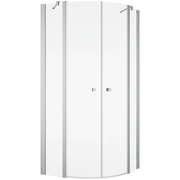 Душова кабіна SanSwiss Solino SOR5510005007 100х100 см профіль хром/прозоре скло, фото 1