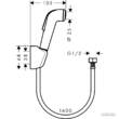 Гігієнічний душ Hansgrohe Croma 32122000, фото 2