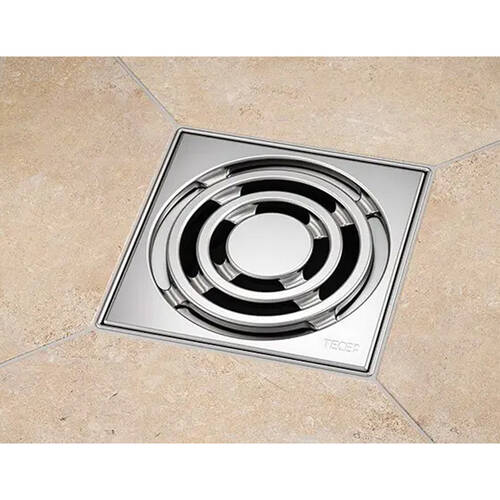 Душевой трап TECE Drainpoint S 110 3601100 с решеткой 100х100 мм, фото 2
