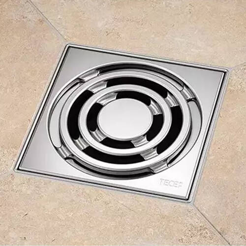 Душовий трап TECE Drainpoint S 110 3601100 з решіткою 100х100 мм, фото 4