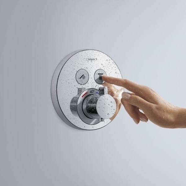 Змішувач прихованого монтажу для душу Hansgrohe ShowerSelect S 15743000 з термостатом, фото 3