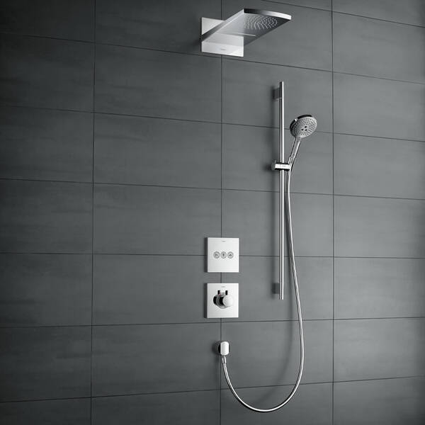 Смеситель скрытого монтажа для душа Hansgrohe ShowerSelect S 15741000 с термостатом, фото 3