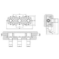 Внутренняя часть смесителя для ванны Gessi 45089-031, фото №2