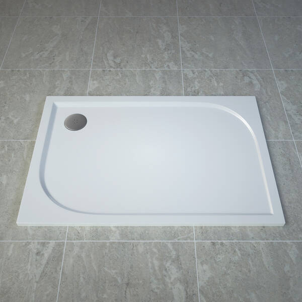 Душевой поддон SanSwiss Tracy WAA9012004 90х120х3 см прямоугольный, фото 2