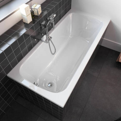 Ванна акрилова Devit Comfort 17075123 170х75 см з ніжками, фото 1