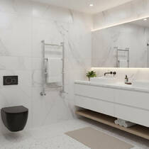 Рушникосушарка водяна Margaroli Sereno 482 	801х540 мм хром, фото №1