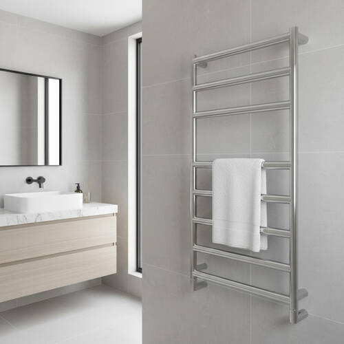 Рушникосушарка електрична Margaroli Sereno 584/8 570х930 мм хром 150 Вт, 230V/150W, фото 1