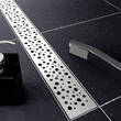 Решітка для душового каналу TECE Drainline Drops 600831 800 мм, фото 4