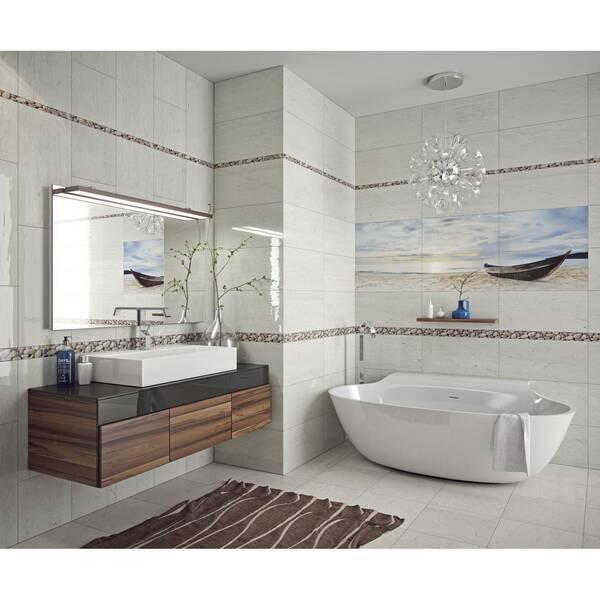 Плитка Golden Tile Crema Marfil Sunrise Crema Marfil Бежевий H51051 30x60 см, фото 2