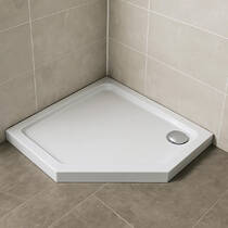 Душовий піддон Devit Comfort FTR0123 90х90х5,5 см п'ятикутний, фото №1