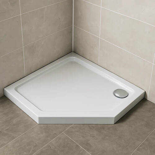 Душевой поддон Devit Comfort FTR0123 90х90х5,5 см пятиугольный, фото 1