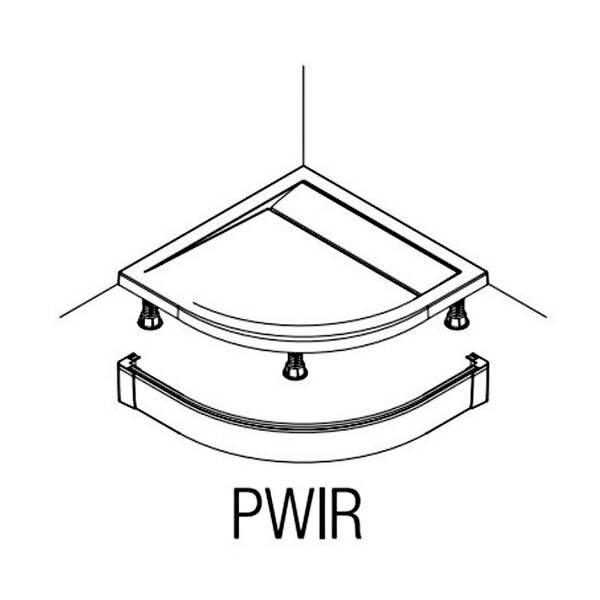 Панель для піддону San Swiss Tracy PWIR5510004 100x100 см, фото 2