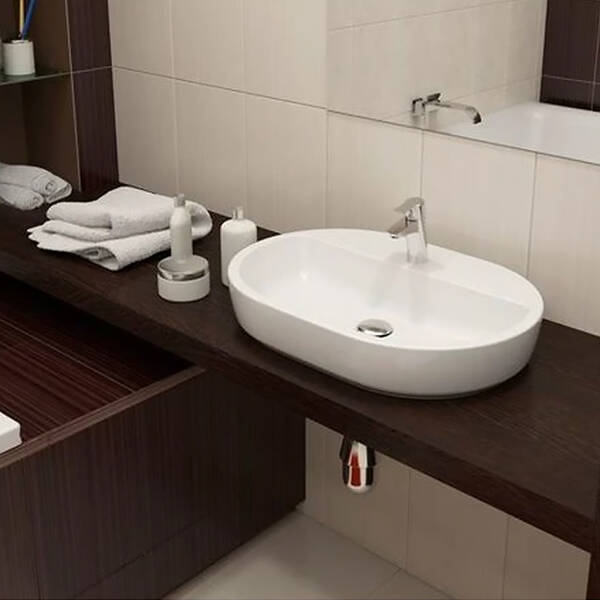 Раковина Cersanit Caspia 60 см, фото 6