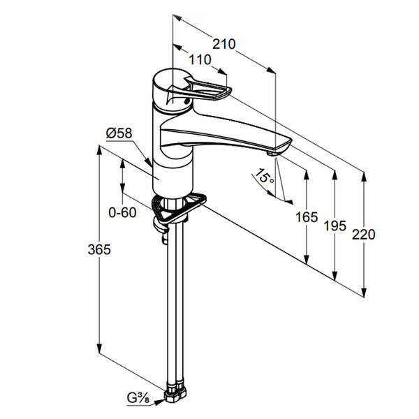 Смеситель для кухни Kludi Kludi MX 399040562, фото 3