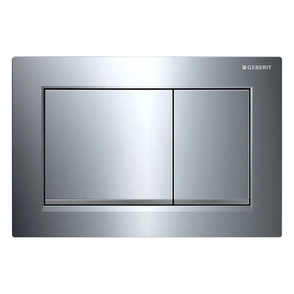 Клавіша змиву Geberit Omega30 115.080.KH.1 матовий хром, фото 1