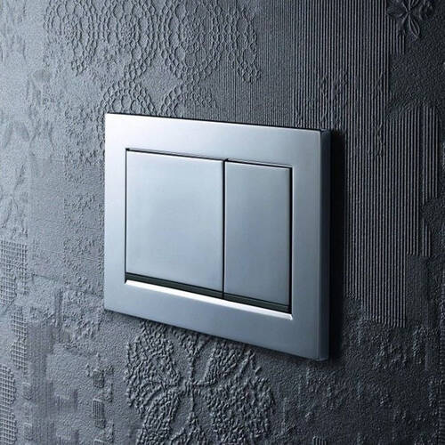Клавіша змиву Geberit Omega30 115.080.KH.1 матовий хром, фото 3