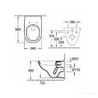 Унітаз підвісний Villeroy&Boch O. Novo 5660HR01 із сидінням Soft Close, фото 3