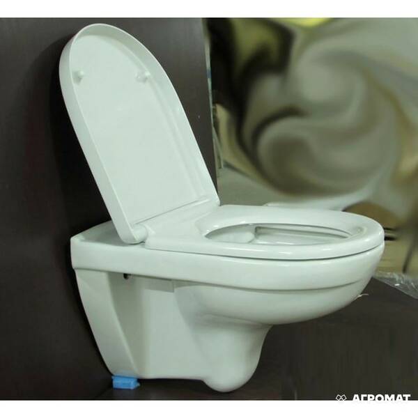 Унітаз підвісний Villeroy&Boch O. Novo 5660HR01 із сидінням Soft Close, фото 2