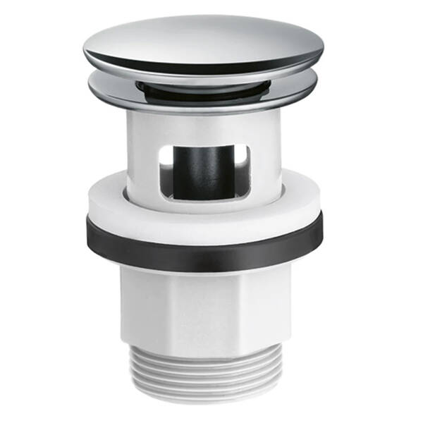 Донний клапан для раковини Hansgrohe 50105000 click/clack, фото 1