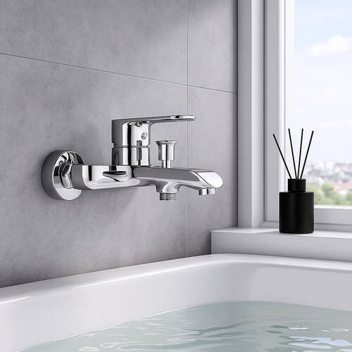 Смеситель для ванны Devit Iven 43113141 хром, фото 1