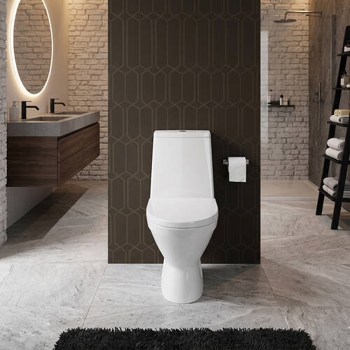 Унітаз-компакт Kolo Modo L39003 із сидінням з дюропласту Soft close, фото 1