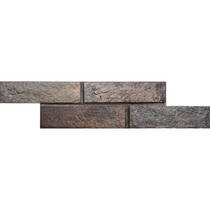 Керамограніт Rondine Bristol J85668 Brst Dark Brick 6x25 см, фото №1
