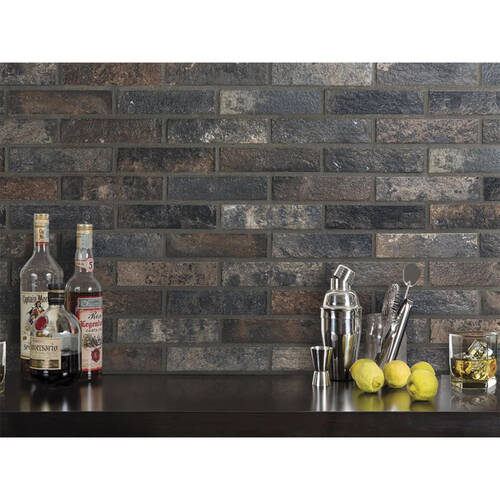 Керамограніт Rondine Bristol J85671 Brst Umber Brick 6x25 см, фото 2