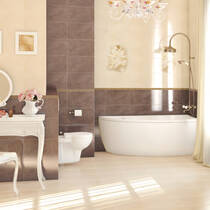 Плитка Cersanit Diana Brown 25x40 см, фото №2