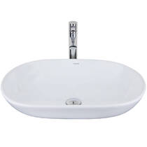 Раковина Devit Ovale 1510136 59 см на стільницю, фото №2