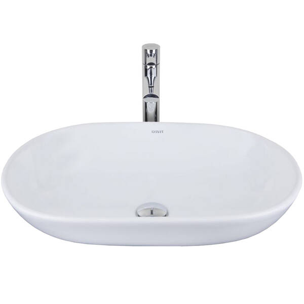 Раковина Devit Ovale 1510136 59 см на столешницу, фото 2