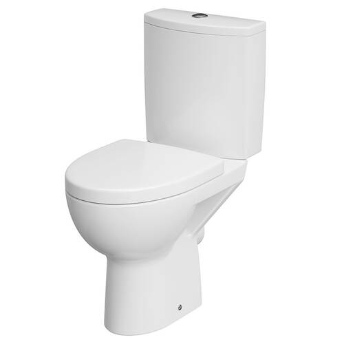 Унітаз-компакт Cersanit Parva 011 із сидінням з дюропласту Soft Close, фото 1