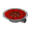 Копрус трапа TECEdrainpoint S DN 50, низький сифон, з універсальним фланцем Seal System, фото 1