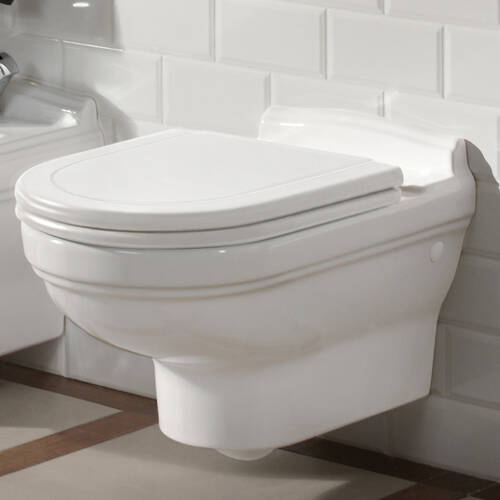 Кришка для унітаза Villeroy&Boch Hommage 8809S6R1 Soft Close, фото 2