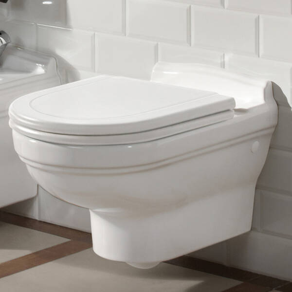 Кришка для унітаза Villeroy&Boch Hommage 8809S6R1 Soft Close, фото 2
