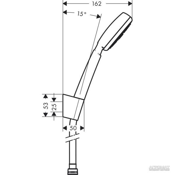 Душевой набор Hansgrohe Crometta 26664400, фото 2