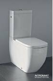 Унітаз-компакт Laufen Palomba H8248060002311 без зливного бачка та сидіння, фото 4