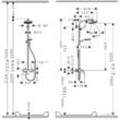 Душова система Hansgrohe Crometta 27266400 1jet Showerpipe, фото 2