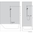 Душовий набір Hansgrohe Crometta 26650400 100 Multi, фото 2