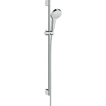 Душовий набір Hansgrohe Croma Select S Multi 26570400 хром/білий, фото №1