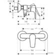 Змішувач для душу Hansgrohe Talis E 71760000, фото 2