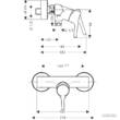 Змішувач для душу Hansgrohe Talis S 72600000, фото 2