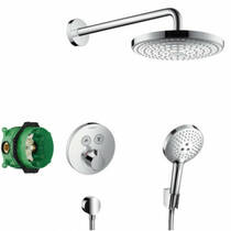 Душевая система скрытого монтажа Hansgrohe Raindance Select S 27297000 с термостатом, фото №1