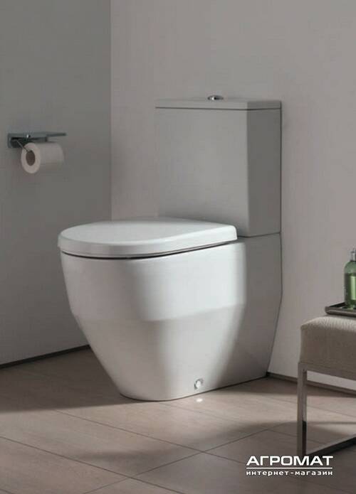 Унітаз-компакт Laufen Pro H8259520000001 без зливного бачка та сидіння, фото 3