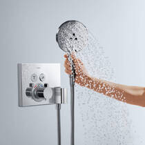 Змішувач прихованого монтажу для душу Hansgrohe ShowerSelect 15765000 з термостатом, фото №3