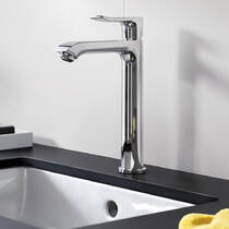 Смеситель для раковины Hansgrohe Metris 31185000 хром, фото №3