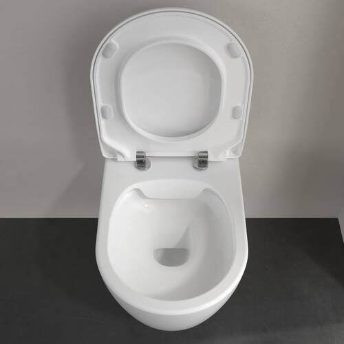 Унитаз подвесной Villeroy&Boch Avento 5656RS01 с сиденьем Soft Close, фото 9