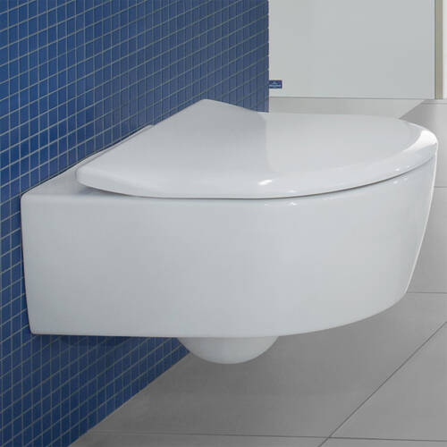 Унитаз подвесной Villeroy&Boch Avento 5656RS01 с сиденьем Soft Close, фото 5