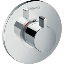 Смеситель скрытого монтажа для душа Hansgrohe Ecostat S Highflow 15756000 с термостатом, хром, фото №1