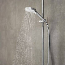 Ручний душ Hansgrohe Croma Select E Vario EcoSmart 26813400 хром/білий, фото №4